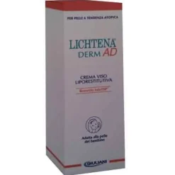 Lichtena Derm Ad Crema Viso Liporestitutiva 40 Ml Idratanti Viso Pelle Secca