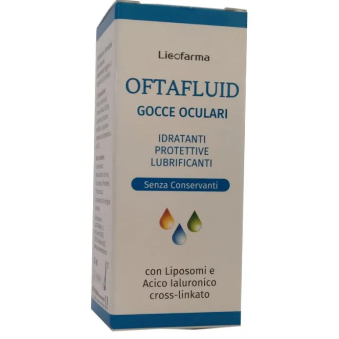 Licofarma Oftafluid Gocce Oculari 10 Ml Occhi Secchi