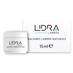 LIDRA BALSAMO LABBRA NATURALE 15 ML - COSMETICO IDRATANTE E PROTETTIVO