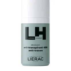 Lierac Homme Deodorante Anti-Traspirante E Anti-Traccia 50 Ml Pelli Normali
