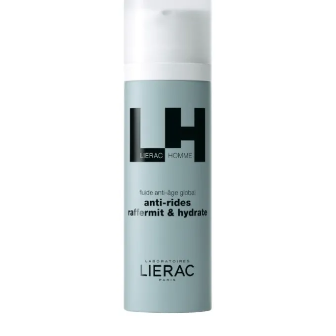 Lierac Homme Fluido Anti-Età Globale Anti-Rughe Idratante Tonificante 50 Ml