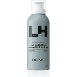 Lierac Homme Schiuma Da Barba Anti-Irritazione Idratante Lenitiva 150 Ml
