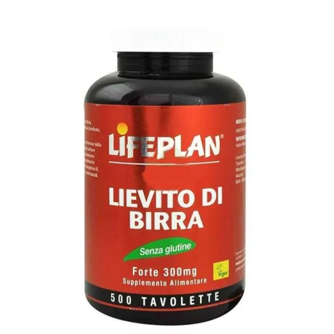 Lifeplan Products Ltd Lievito Di Birra 500 Tavolette Depurativi E Disintossicanti