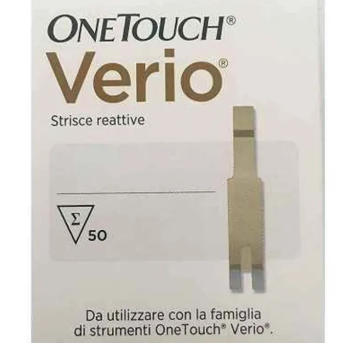 Lifescan Onetouch Verio Strisce Reattive Glicemia 50 Pezzi