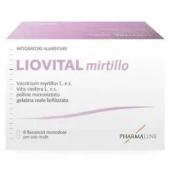 Line Liovital Mirtillo Integratore 8 Flaconcini 10 Ml Patologie Oculari