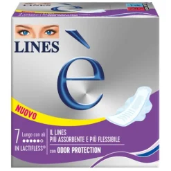 Lines E' Lungo Dwct X7 7 Pezzi Assorbenti Giorno