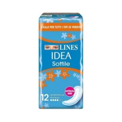 Lines Idea Sott. Anat. Dwct X12 12 Pezzi Assorbenti Giorno