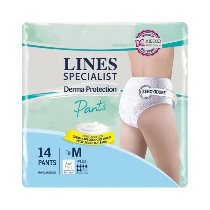 Lines Spec Derma Pants Plus M X14 Pannoloni Per Adulti
