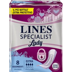 Lines Specialist Extra X8 8 Pezzi Pannoloni Per Adulti