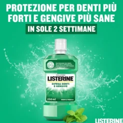 Listerine Difesa Denti E Gengive Collutorio 250 Ml Anti-Placca