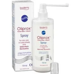 Logofarma Oliprox Spray Dermatite Seborroica Corpo E Capelli 150 Ml Forfora Grassa