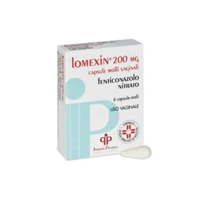 Lomexin 6Cps Molli Vag 200Mg
