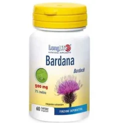 Longlife Bardana 500 Mg Integratore 60 Capsule Vegetali Regolarita E Depurazione