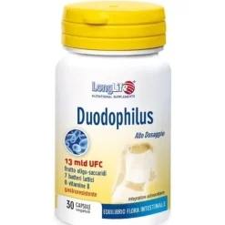 Longlife Duo Dophilus Integratore Flora Batterica 30 Capsule Fermenti Lattici
