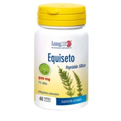 Longlife Equiseto 2,5% In Silice Integratore 60 Capsule Salute Delle Articolazioni