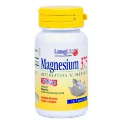 Longlife Magnesium 375 Integratore Magnesio 100 Tavolette Stress