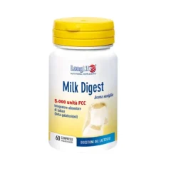 Longlife Milk Digest Integratore Di Lattasi 60 Capsule Mal Di Pancia