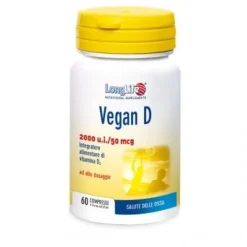 Longlife Vegan D Integratore Ossa 60 Compresse Salute Delle Articolazioni
