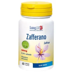 Longlife Zafferano 60 Capsule Controllo Della Fame E Del Metabolismo