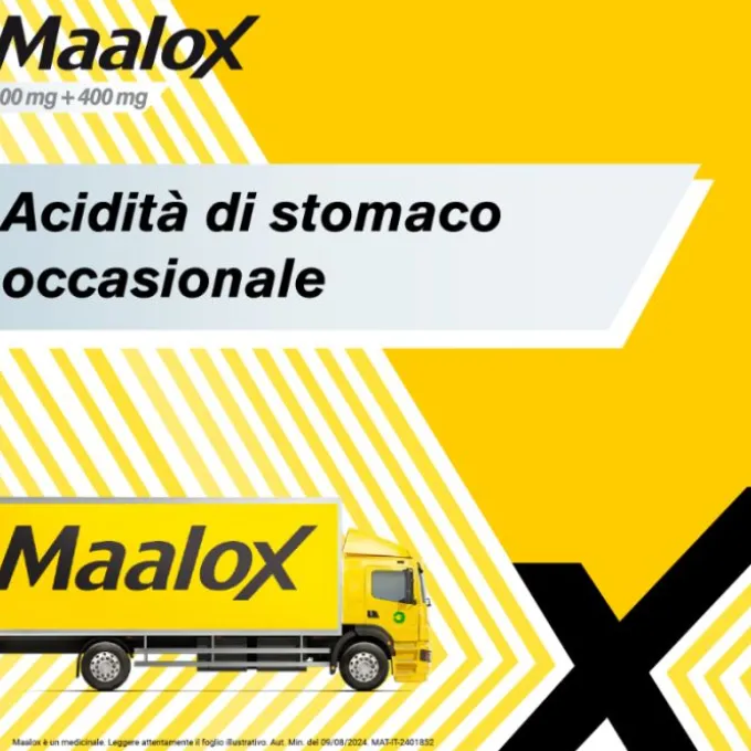 Maalox 40Cpr Mast 400Mg+400Mg