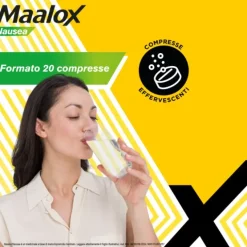 Maalox Nausea 20Cpr Eff 5Mg