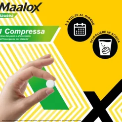 Maalox Nausea 20Cpr Eff 5Mg