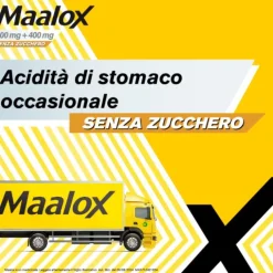 Maalox S/Z 30Cpr Limo400+400Mg