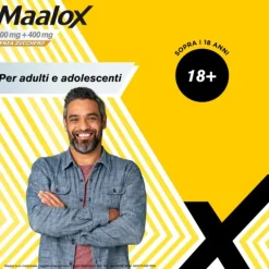 Maalox S/Z 30Cpr Limo400+400Mg