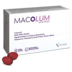Macolum 30 Perle Soft Gel Senza Glutine Patologie Oculari