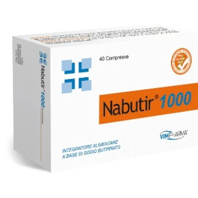 Magap Nutrition Nabutir 1000 40 Compresse Lassativi Azione Delicata