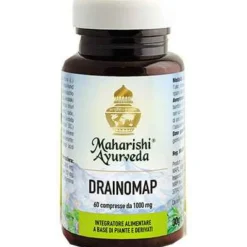 Maharishi Ayurveda Drainomap Integratore 60 Compresse Regolarita E Depurazione