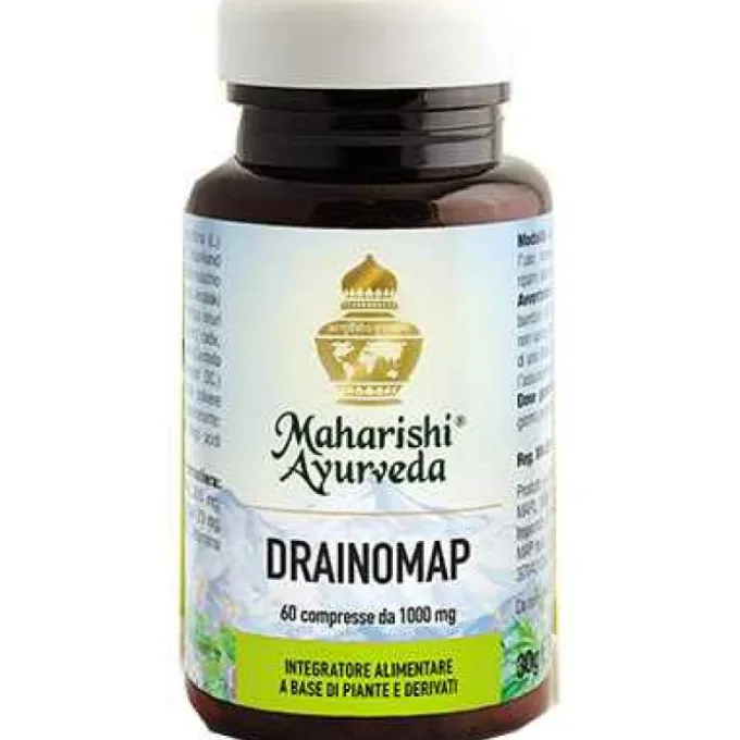 Maharishi Ayurveda Drainomap Integratore 60 Compresse Regolarita E Depurazione