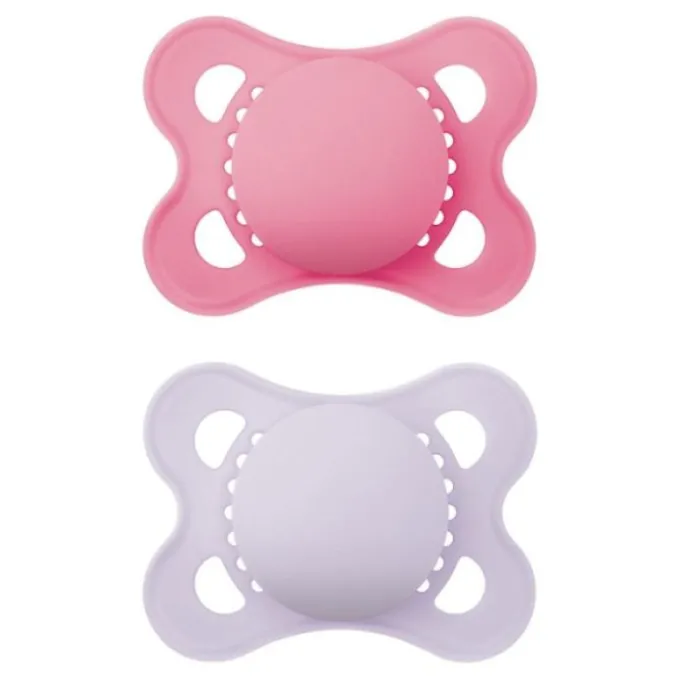 MAM SUCCHIETTO ORIGINAL 2-6 MESI BIO-CIRCOLARE CAUCCIÙ FEMMINA - DOPPIA CONFEZIONE - DISPOSITIVO MEDICO CLASSE I