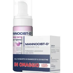 MANNOCIST-D 20 BUSTE + MOUSSE ANTIBATTERICA OMAGGIO