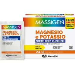 Marco Viti Massigen Magnesio E Potassio Forte Zero Zuccheri Promo 24+6 Bustine