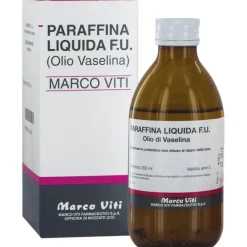 Marco Viti Paraffina Liquida F.u. Olio Di Vaselina Integratore Lassativo 200 Ml
