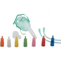 Maschera Venturi Con Raccordi Colorati Accessori Aerosol