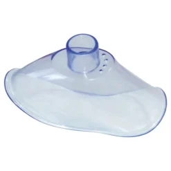 Mascherina Adulti Tipo 2 In Pvc Morbido. Ricambio In Plastica Per Aerosolterapia