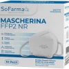 Mascherina Ffp2 Bianca 10 Pezzi Sofarmapiu' Mascherine E Visiere