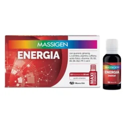 Massigen Energia Integratore Tonico Energetico 10 Flaconcini 25 Ml Tonificanti