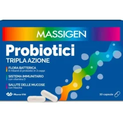Massigen Probiotici 10 Capsule 2024 Fermenti Lattici