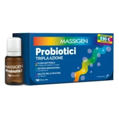 Massigen Probiotici 10 Flaconcini X 8 Ml Fermenti Lattici
