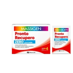 Massigen Pronto Recupero Zero Zuccheri Promo 14+4 Bustine In Omaggio Tonificanti