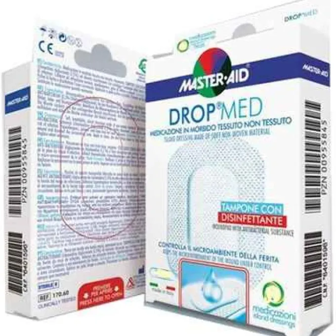 Master Aid Drop Med 3 Pezzi 10,5 X 30 Cm