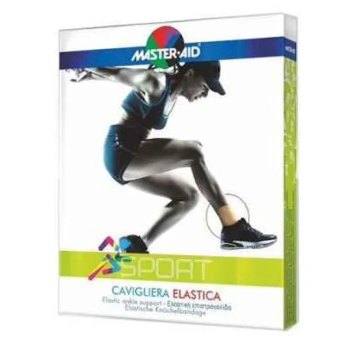 Master Aid Sport Cavigliera Elastica Di Protezione Non Sterile Misura 4 Caviglia