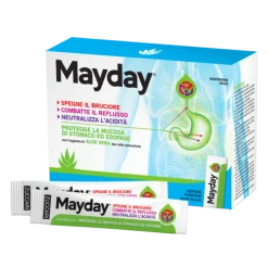 Mayday Integratore Contro Bruciore E Acidità Di Stomaco 24 Bustine Reflusso