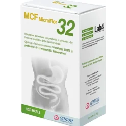 Mcf Microflor 32 60 Capsule Vegetali Fermenti Lattici