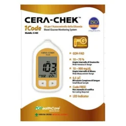 Mdhealthcare Strisce Reattive Autocontrollo Glicemia Cf Cera-Chek 1 Code 25 Pezz