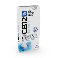 Meda Cb12 Boost Chewing-Gum Allo Xilitolo 10 Gomme Masticabili Menta Compresse