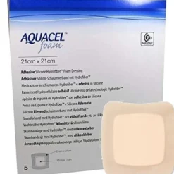 Medicazione Hydrofiber Sterile Adesiva In Schiuma Misura 25X30Cm 5 Pezzi